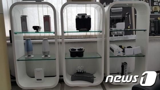 본문 이미지 - 가전부품회사 대창의 연구소에 전시된 주요 제품.ⓒ News1