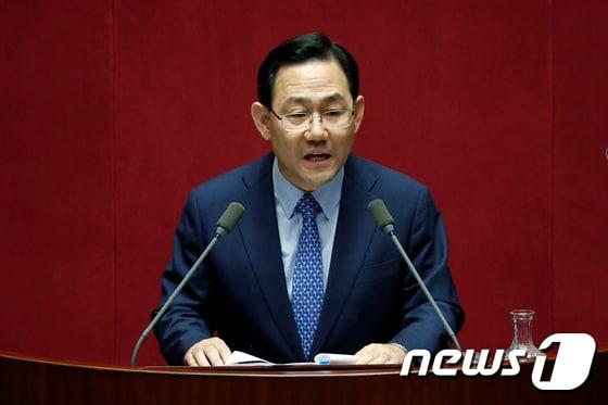 본문 이미지 - 주호영 미래통합당 원내대표/뉴스1 ⓒ News1 안은나 기자