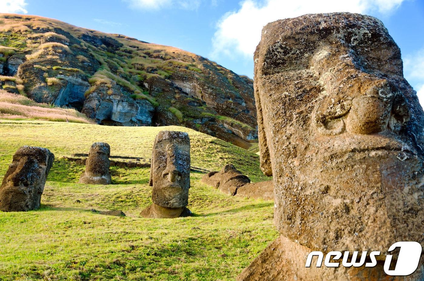 이스터섬의 모아이 석상. 이하 참좋은여행 제공 ⓒ News1