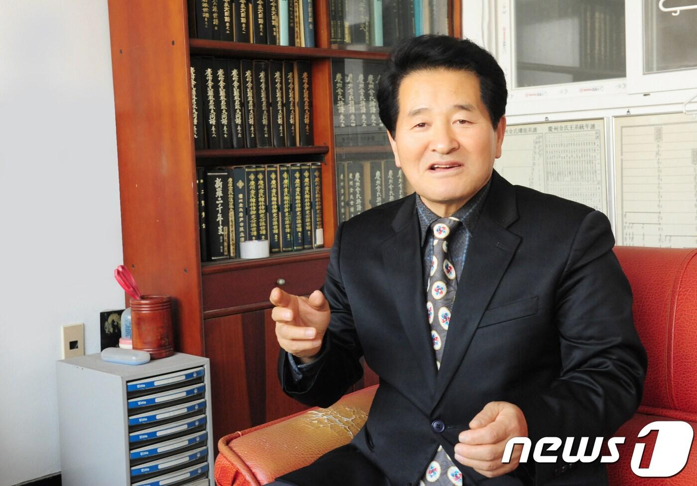 김경민 전 부안독립신문 대표이사 ⓒ News1 김대홍 기자