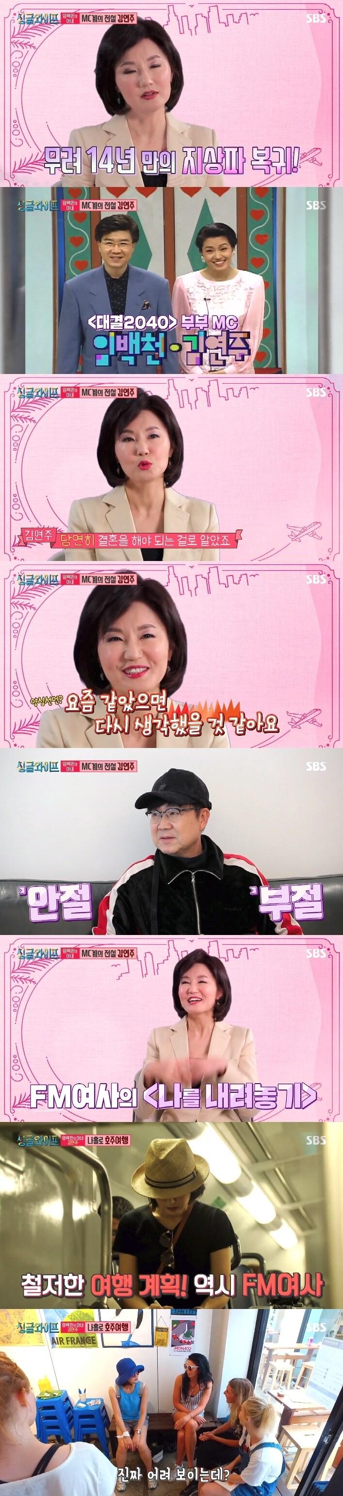 본문 이미지 - SBS 싱글와이프 ⓒ News1