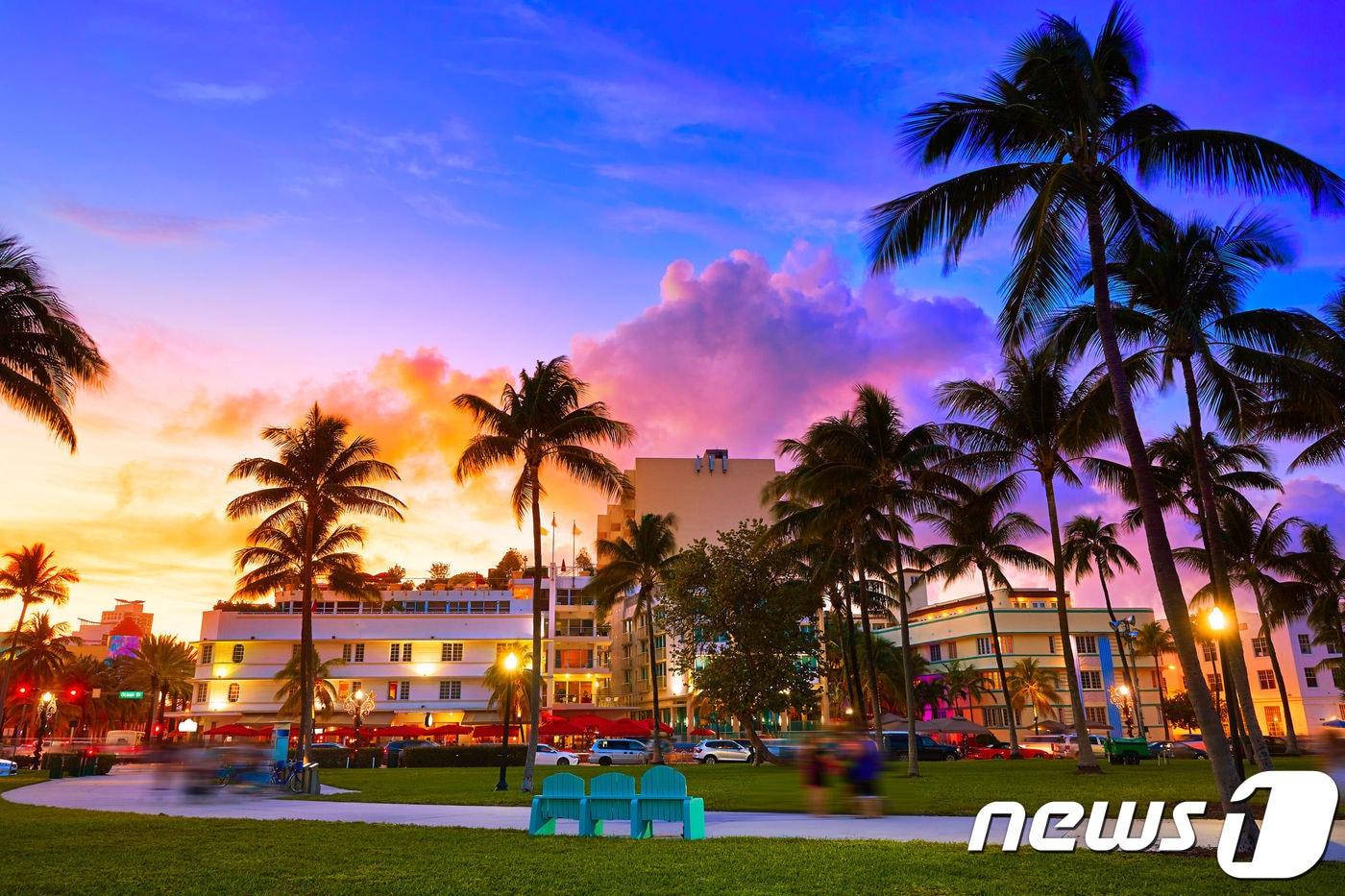 마이애미 아르데코 오션 드라이브. 이하 참좋은여행 제공ⓒ News1