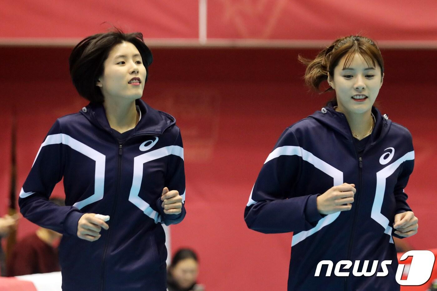 그리스 배구계가 '쌍둥이 자매'의 이적 확정을 반기고 있다.ⓒ News1 황기선 기자