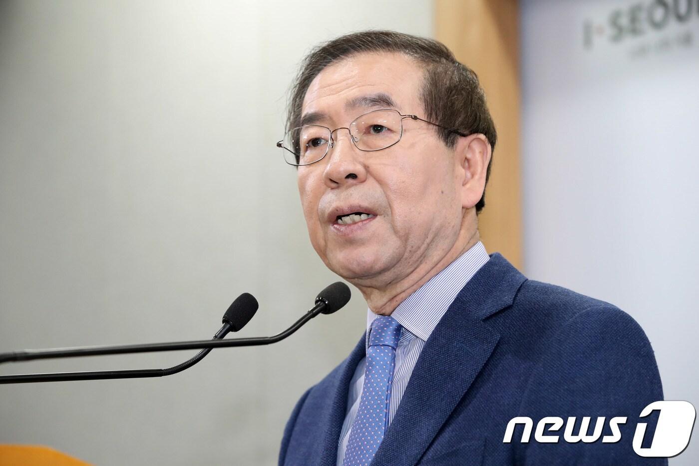 박원순 서울시장. 뉴스1 ⓒ News1 이광호 기자