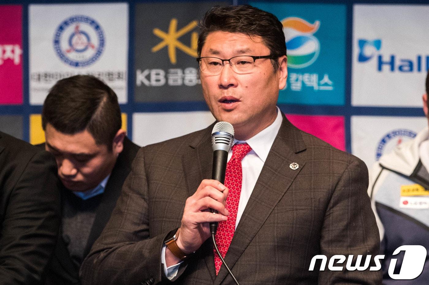 본문 이미지 - 백지선 HL 안양 감독. 뉴스1 DB ⓒ News1 DB