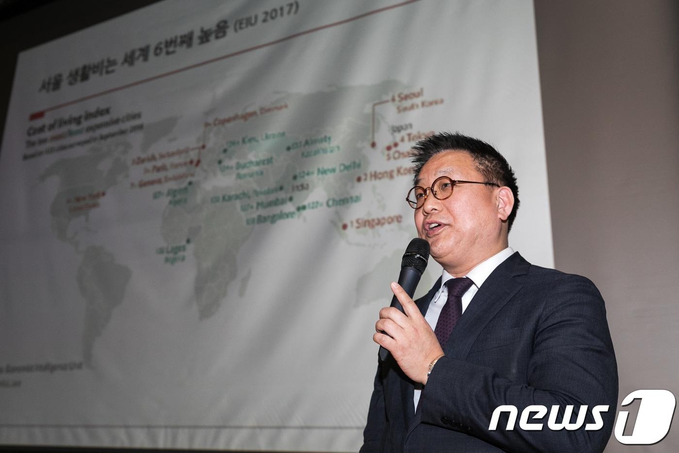 황종성 한국지능정보사회진흥원(NIA) 원장.  2018.1.31/뉴스1 ⓒ News1 유승관 기자