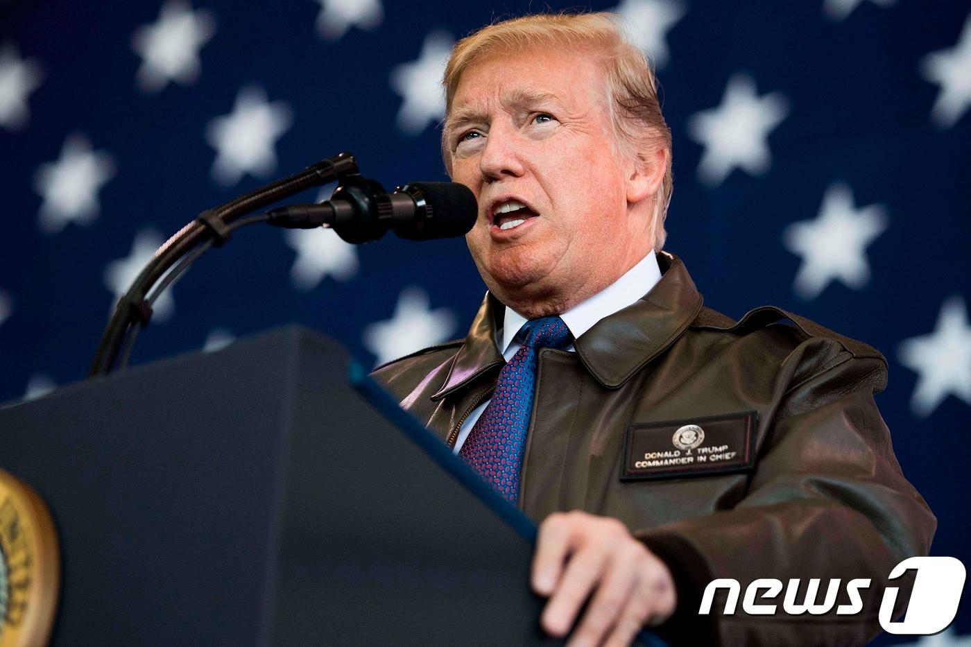 도널드 트럼프 미국 대통령. ⓒ AFP=뉴스1
