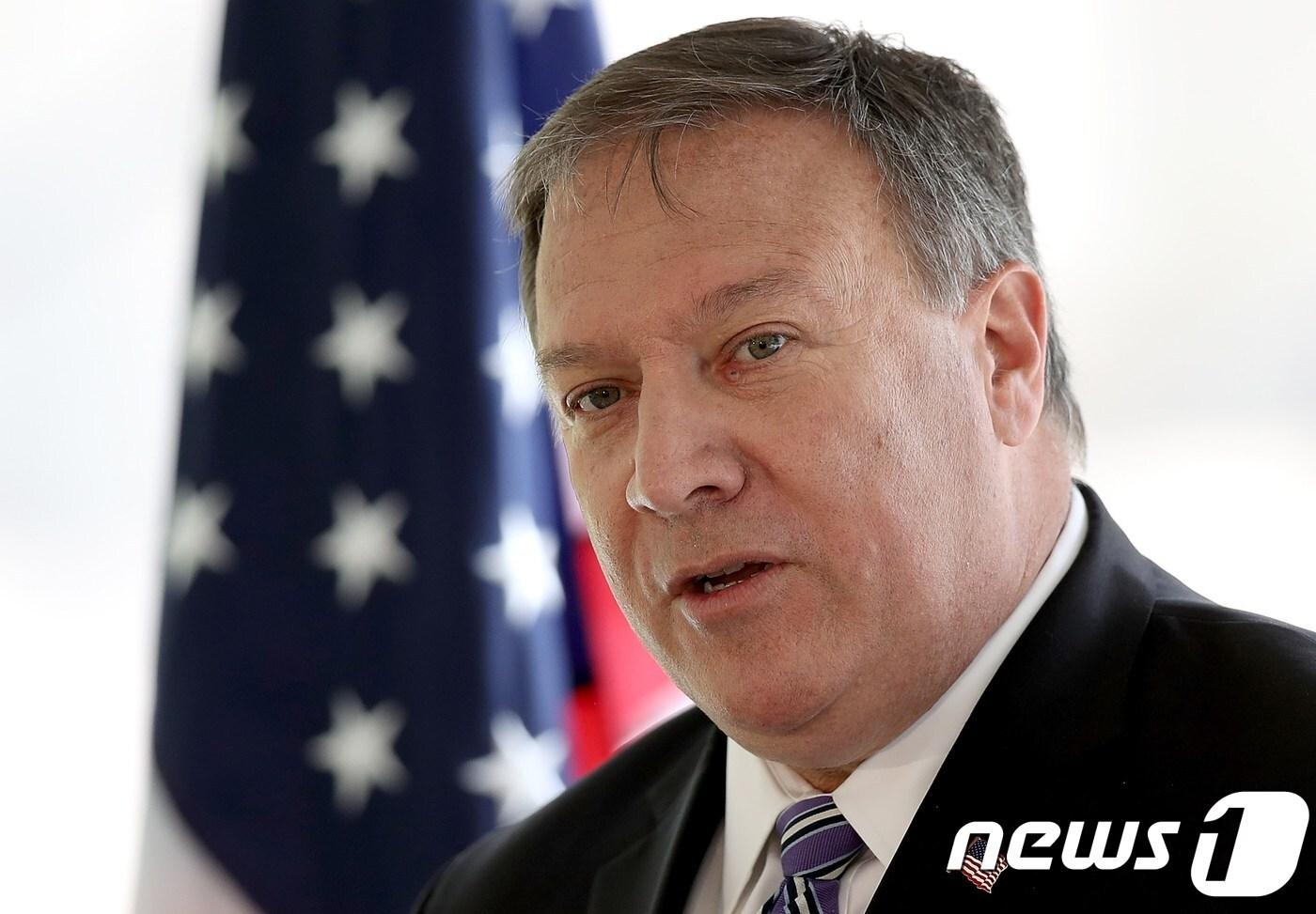 본문 이미지 - 마이크 폼페오 미국 중앙정보국(CIA) 국장. ⓒ AFP=뉴스1