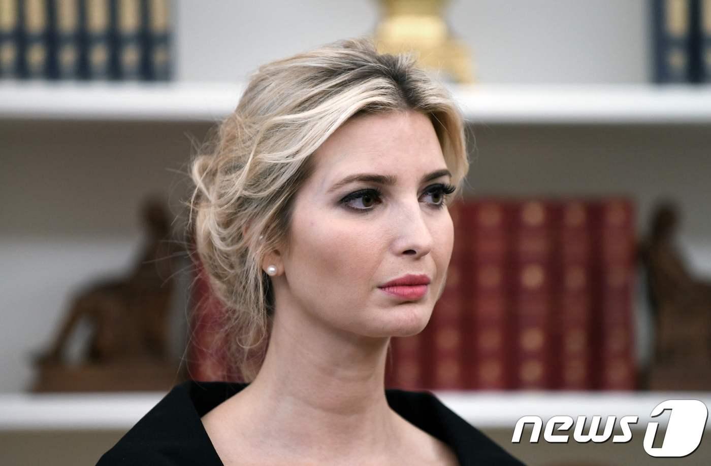본문 이미지 - 이방카 트럼프 백악관 선임보좌관 ⓒ AFP=뉴스1 ⓒ News1 우동명 기자