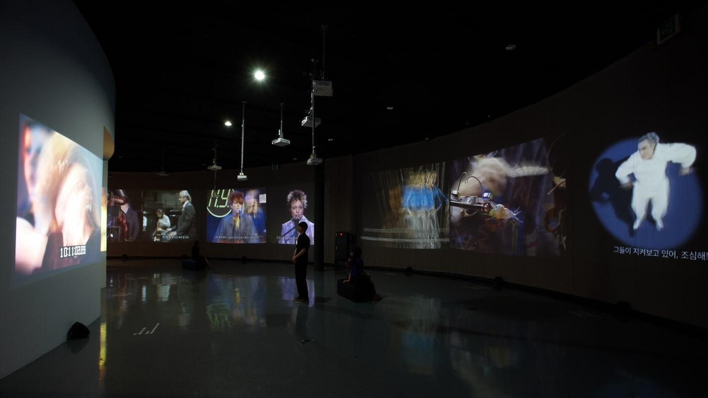 백남준 '굿모닝 미스터 오웰'.(백남준아트센터 제공)