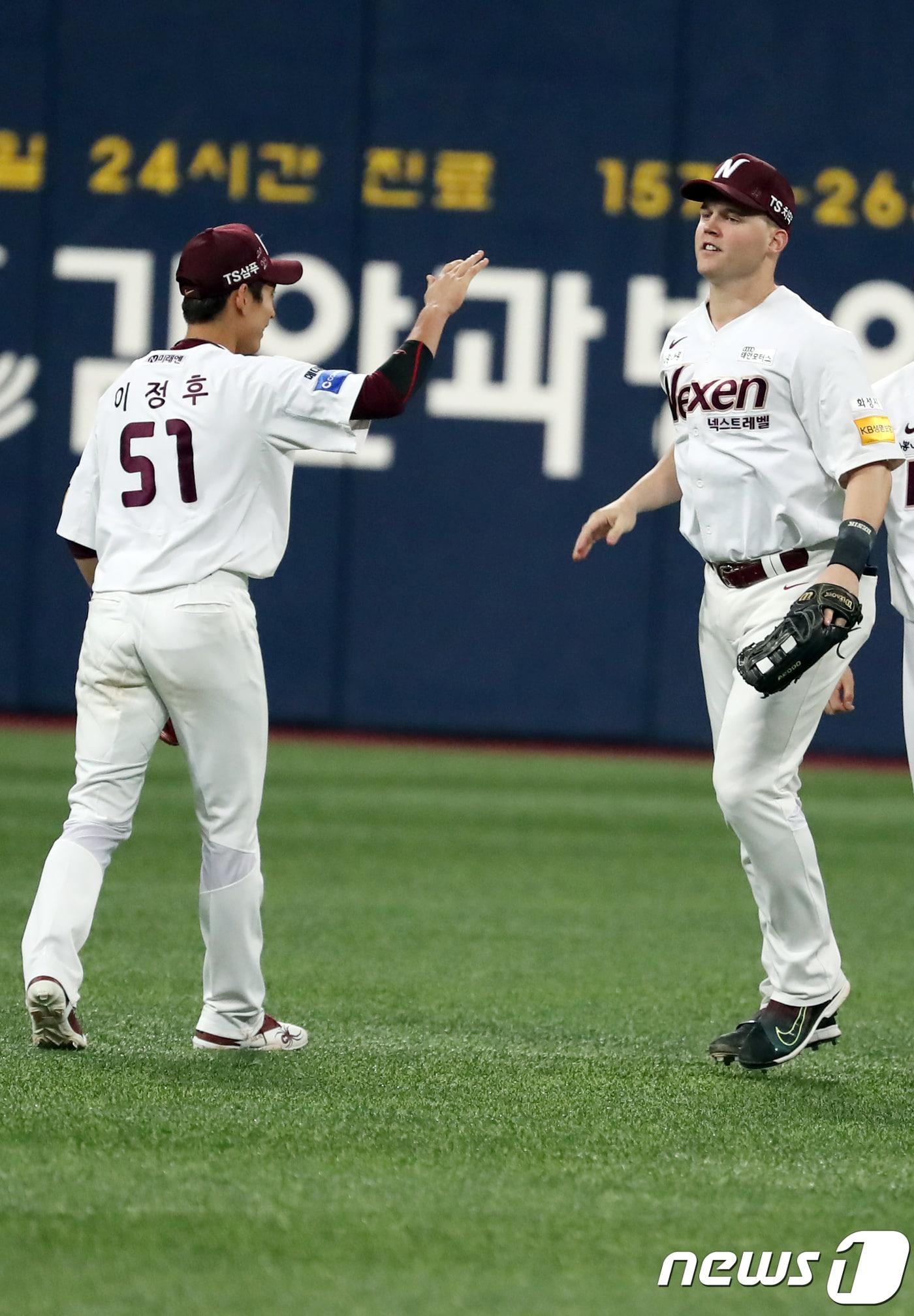 본문 이미지 - 넥센 히어로즈 이정후(왼쪽). ⓒ News1 황기선 기자