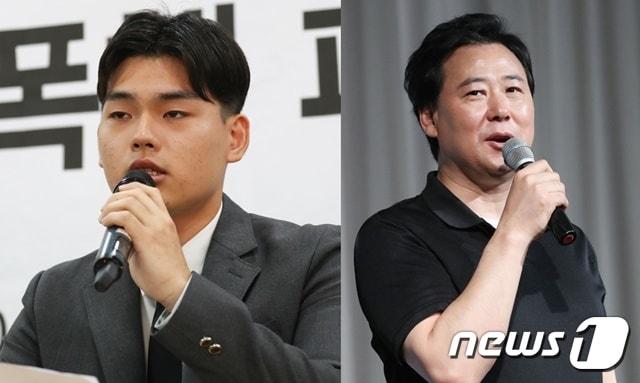 본문 이미지 - 이석철(왼쪽) 김창환 회장 ⓒ News1 DB