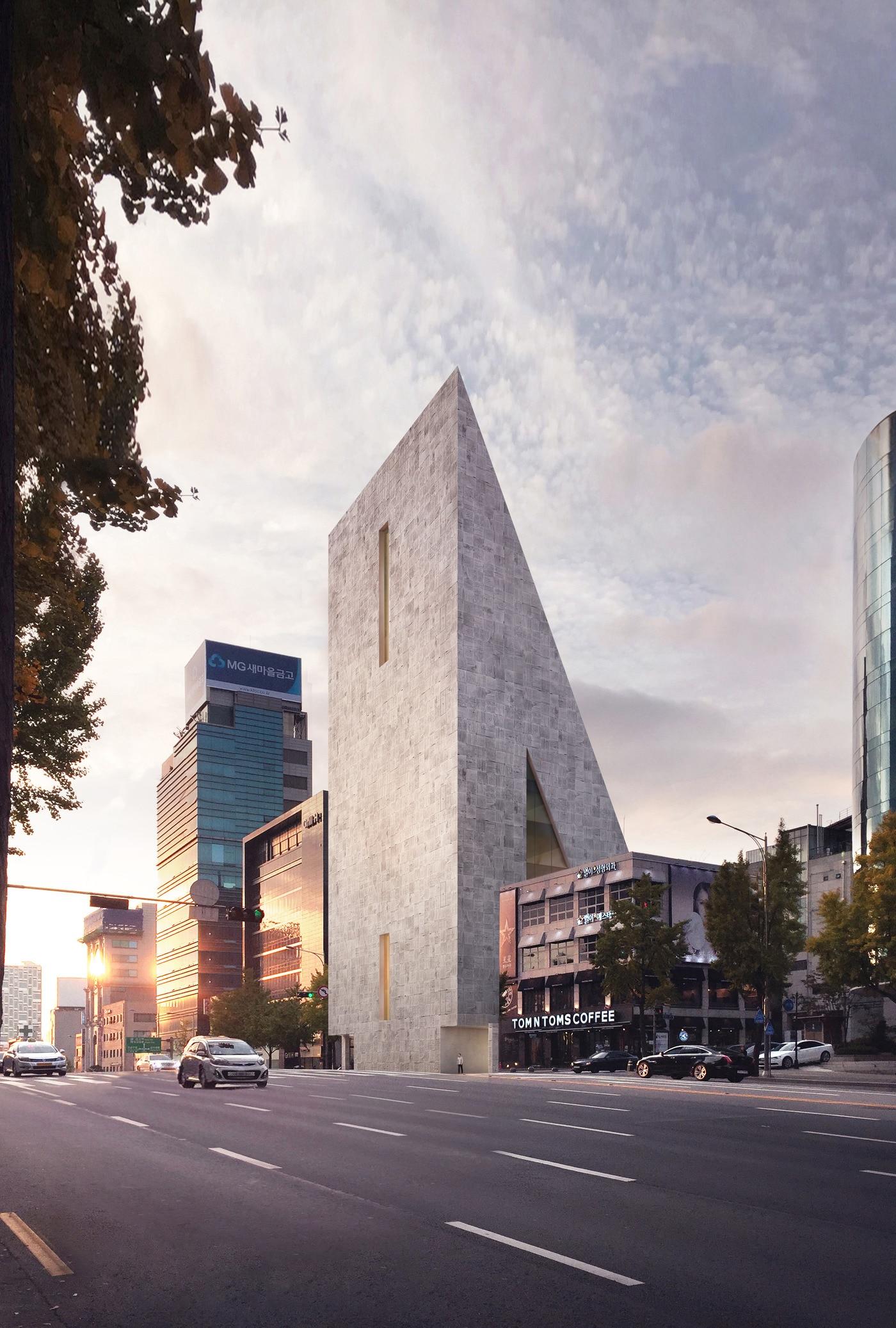 본문 이미지 - 삼탄&송은문화재단 신사옥 조감도. ⓒ Herzog & de Meuron. All rights reserved(송은문화재단 제공)