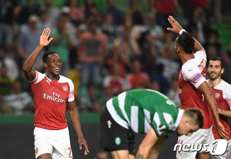 본문 이미지 - 아스널이 유로파리그에서 스포르팅을 1-0으로 꺾었다. 무려 11연승 중이다. ⓒ AFP=News1