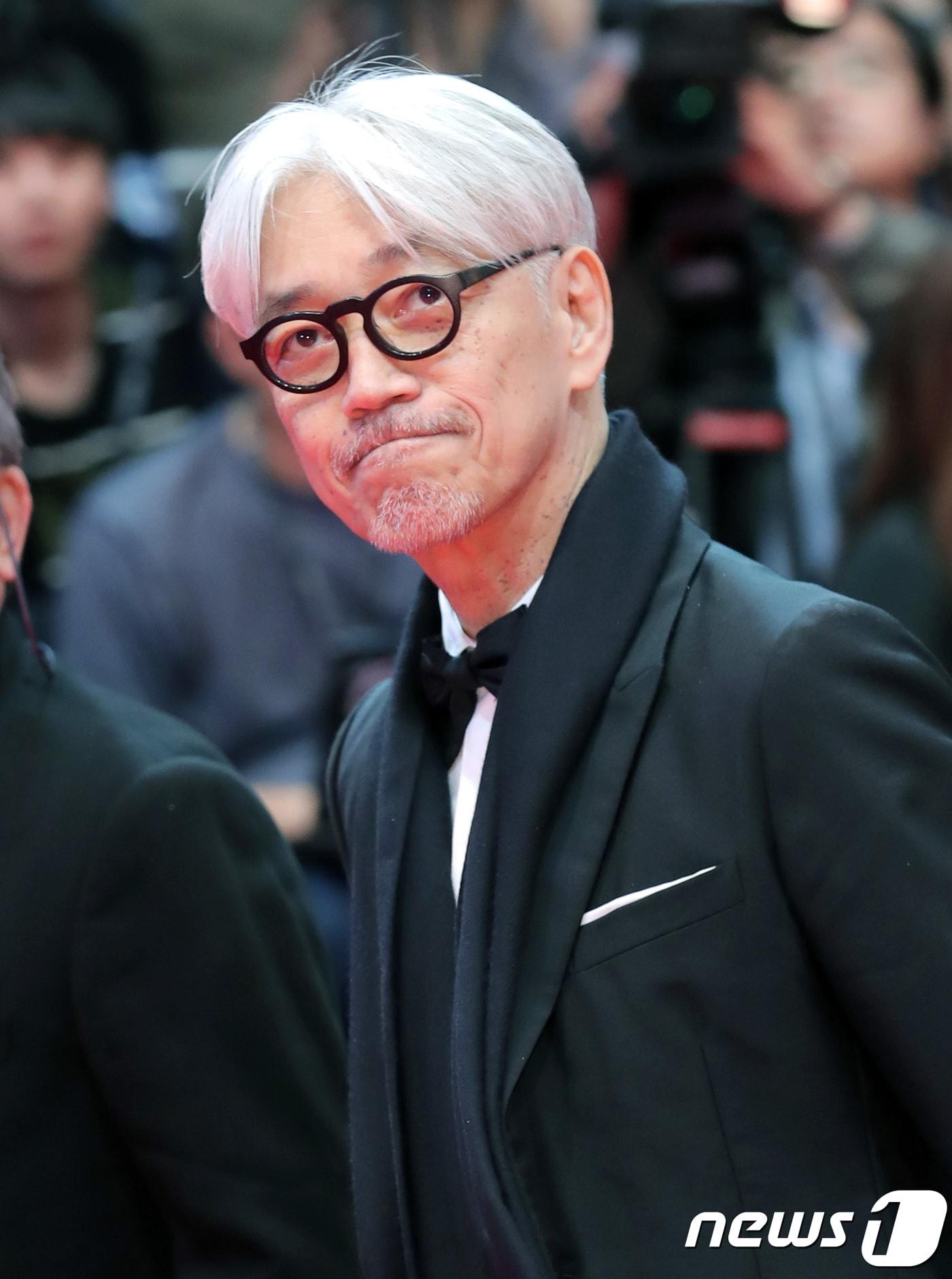 본문 이미지 - 일본의 영화음악 작곡가 사카모토 류이치 2018.10.4/뉴스1 ⓒ News1 권현진 기자