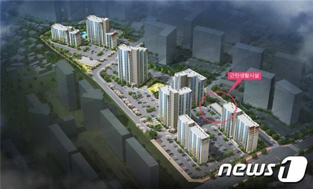 본문 이미지 - LH전북본부가 공급하는 전주반월 혼합임대단지 희망상가./뉴스1ⓒ News1