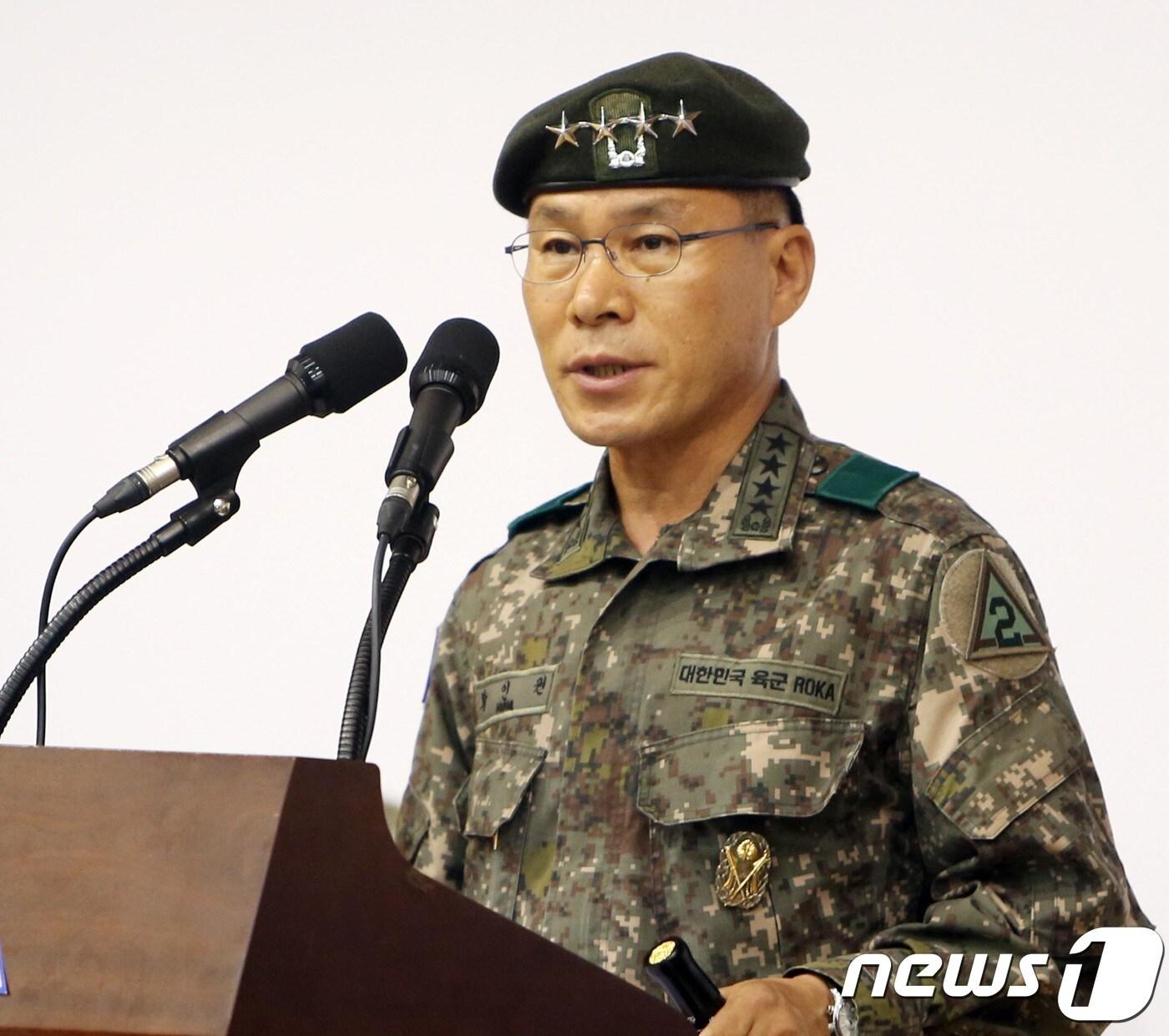 본문 이미지 - 황인권 2작사령관(2작사 제공)ⓒ News1