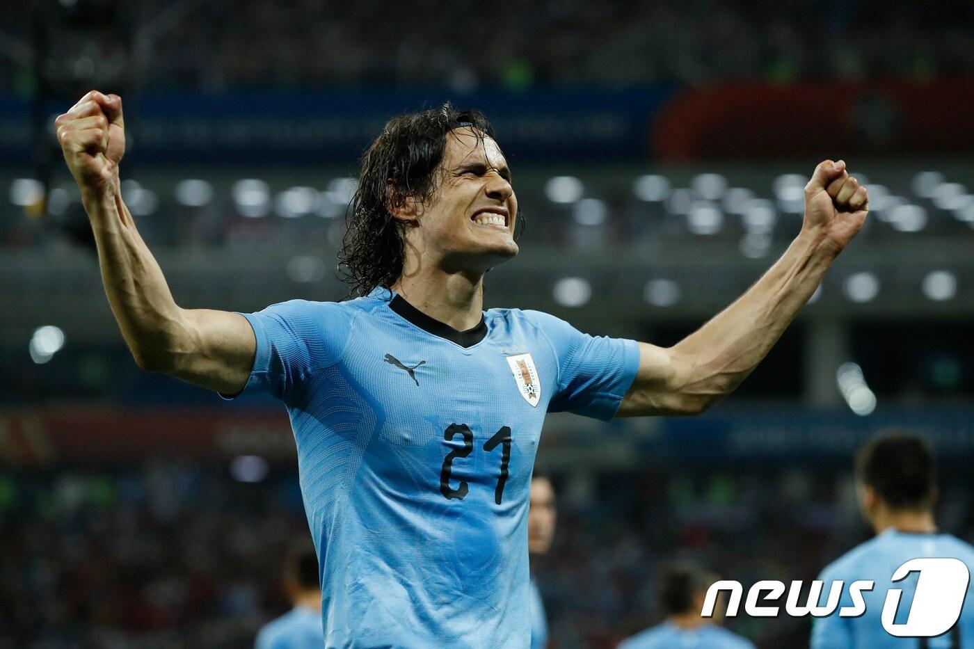 2018 발롱도르 후보 30인에 이름을 올린 에디손 카바니. ⓒ AFP=News1