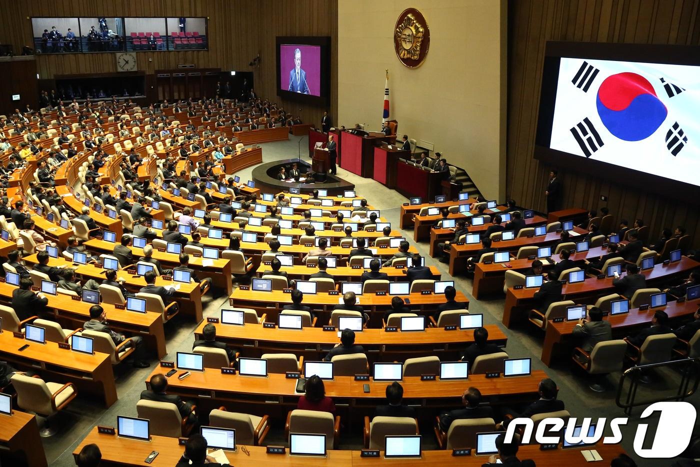 본문 이미지 - 국회 본회의장/뉴스1 ⓒ News1 국회사진취재단