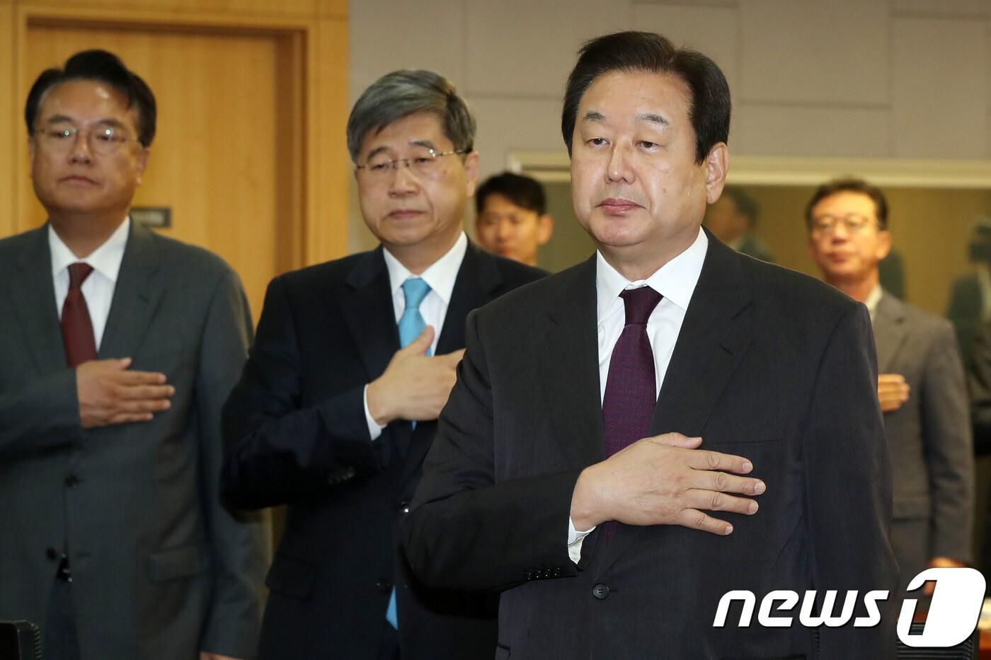 본문 이미지 - 김무성 자유한국당 의원. /뉴스1 ⓒ News1 민경석 기자