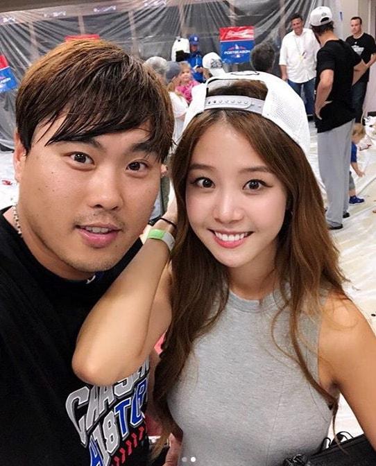 본문 이미지 - 류현진, 배지현/사진=배지현 SNS ⓒ News1