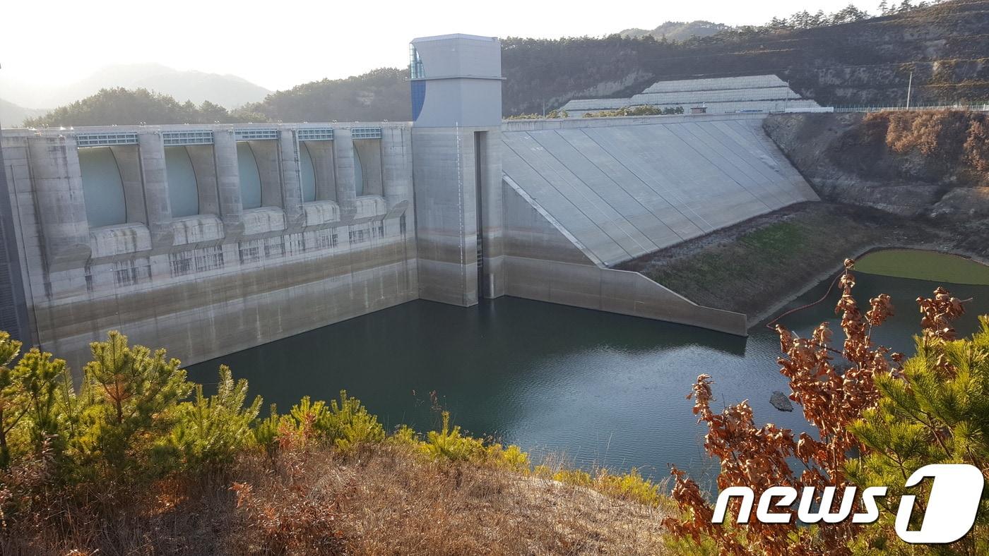 영주댐 전경ⓒ News1