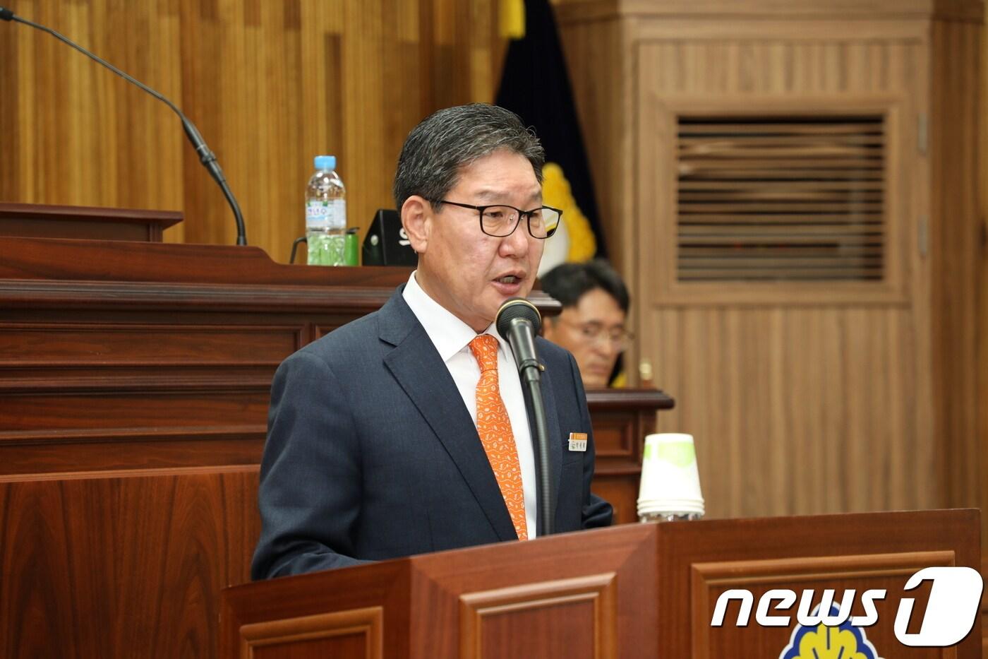 본문 이미지 - 박세복 충북 영동군수.ⓒ News1