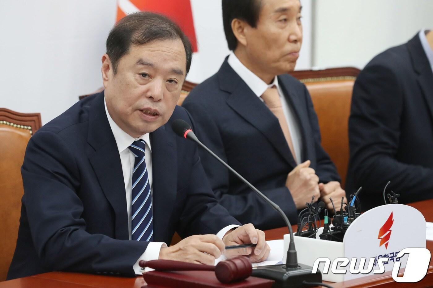 본문 이미지 - 김병준 자유한국당 비상대책위원장. /뉴스1 ⓒ News1 임세영 기자