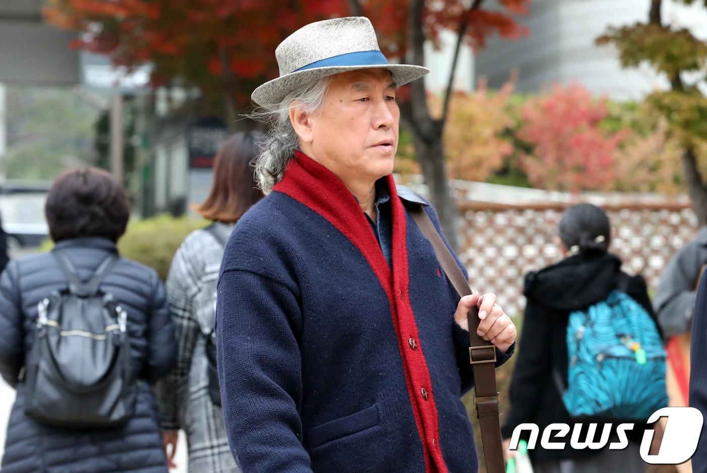 시사만화가 박재동 화백. 2018.11.7/뉴스1 ⓒ News1 박정호 기자