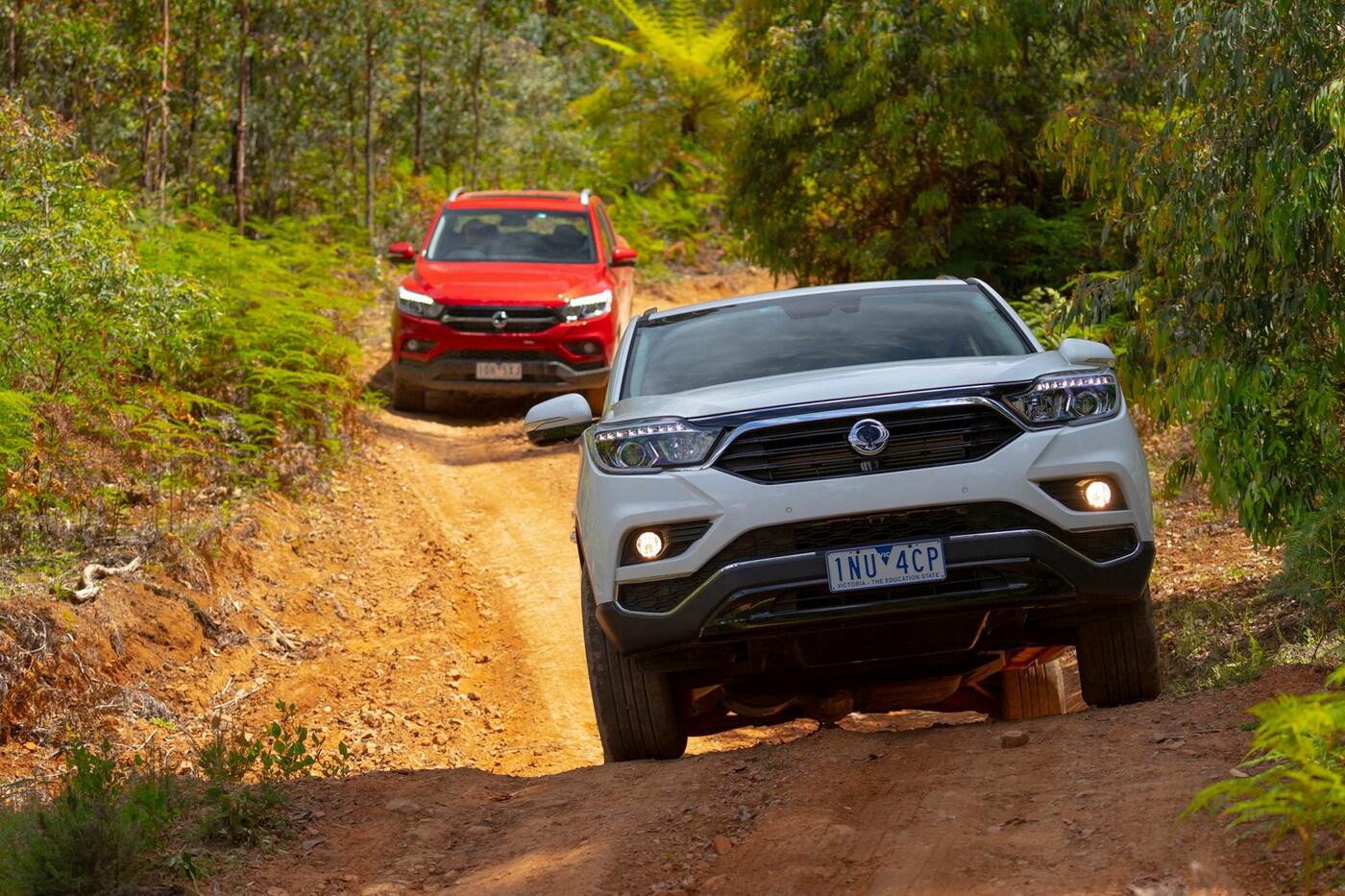 호주 현지 미디어 시승회가 진행되는 모습(쌍용자동차 제공)ⓒ News1