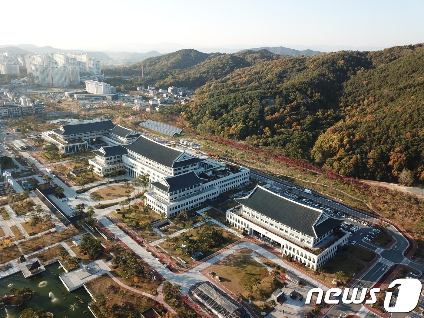 본문 이미지 - 경북도 안동시 풍천면 갈전리 경북도청 전경(자료사진) ⓒ News1