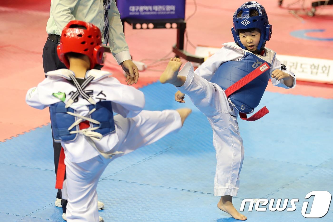 기사 이해를 돕기 위한 어린이 태권도 겨루기 자료 사진으로 기사 내용과 직접 관련 없음. ⓒ News1