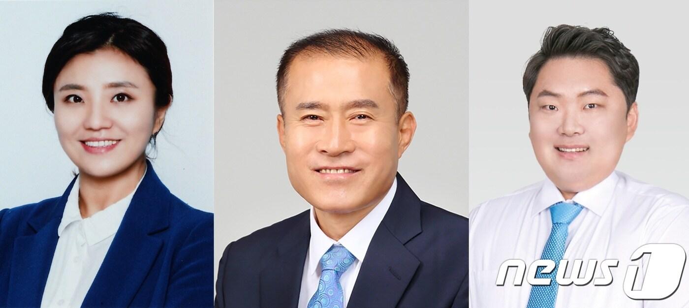 본문 이미지 - 왼쪽부터 김소연·이종호·손희역 의원ⓒ News1
