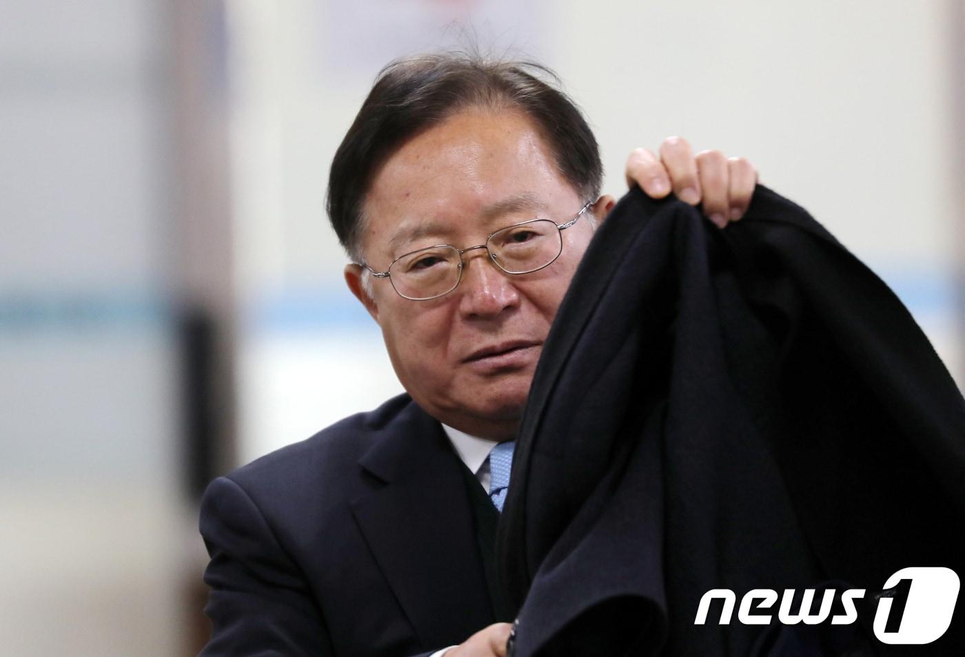 송희영 전 조선일보 주필 2018.12.18/뉴스1 ⓒ News1 구윤성 기자