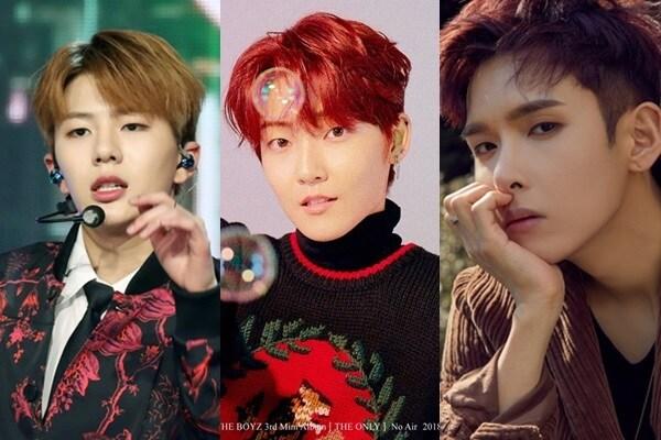 본문 이미지 - 독감에 걸린 가수 들 보민(왼쪽부터), 케빈, 려욱ⓒ News1