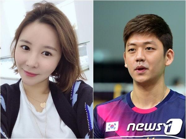 본문 이미지 - 변수미&#40;왼쪽, 변수미 인스타그램&#41;와 이용대&#40;뉴스1DB&#41; ⓒ News1 