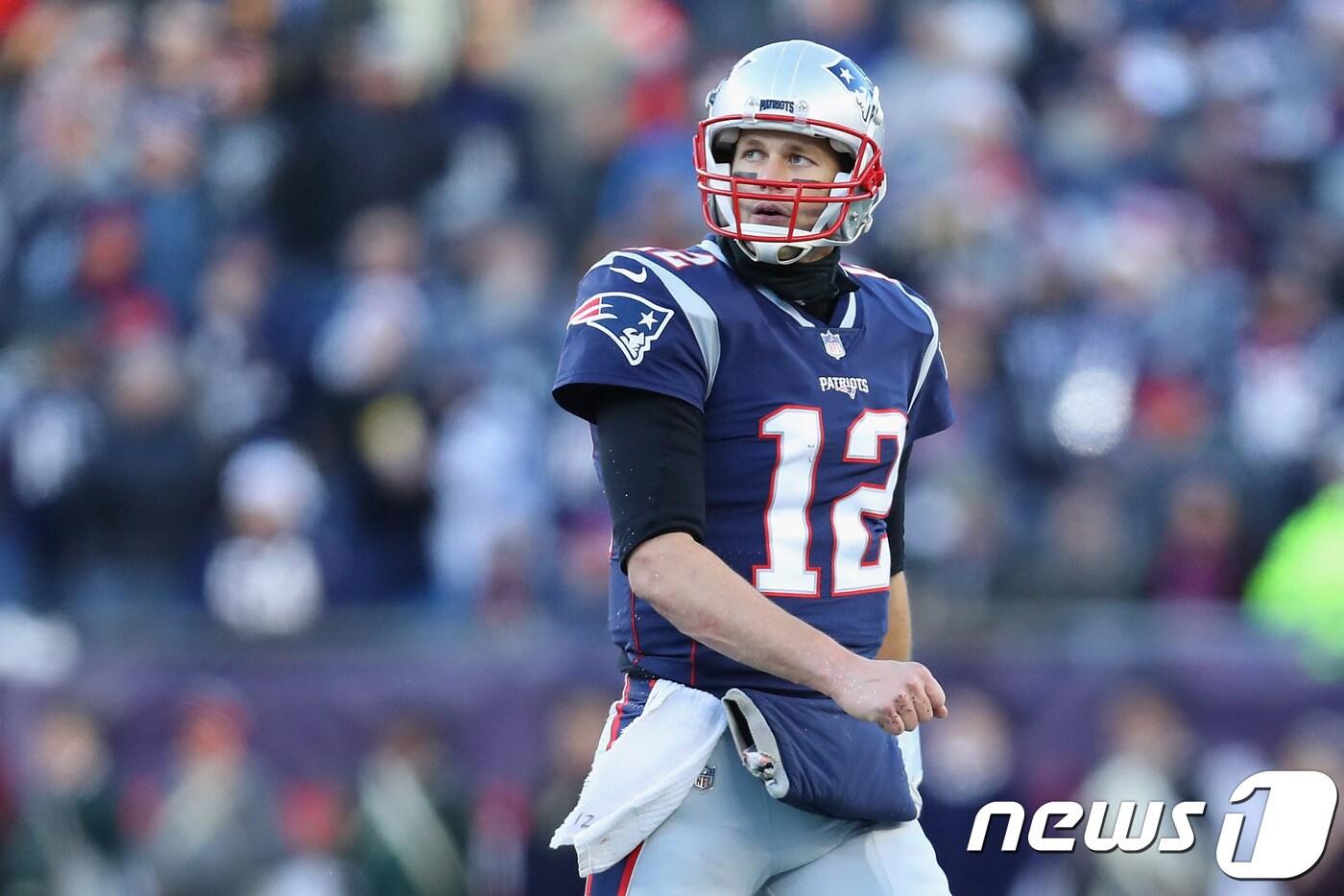 본문 이미지 - 뉴잉글랜드 패트리어츠의 쿼터백 톰 브래디. ⓒ AFP=News1