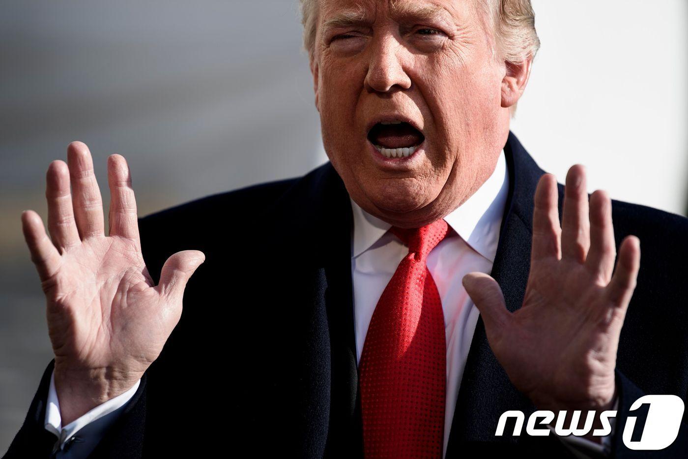 도널드 트럼프 미국 대통령. ⓒ AFP=뉴스1
