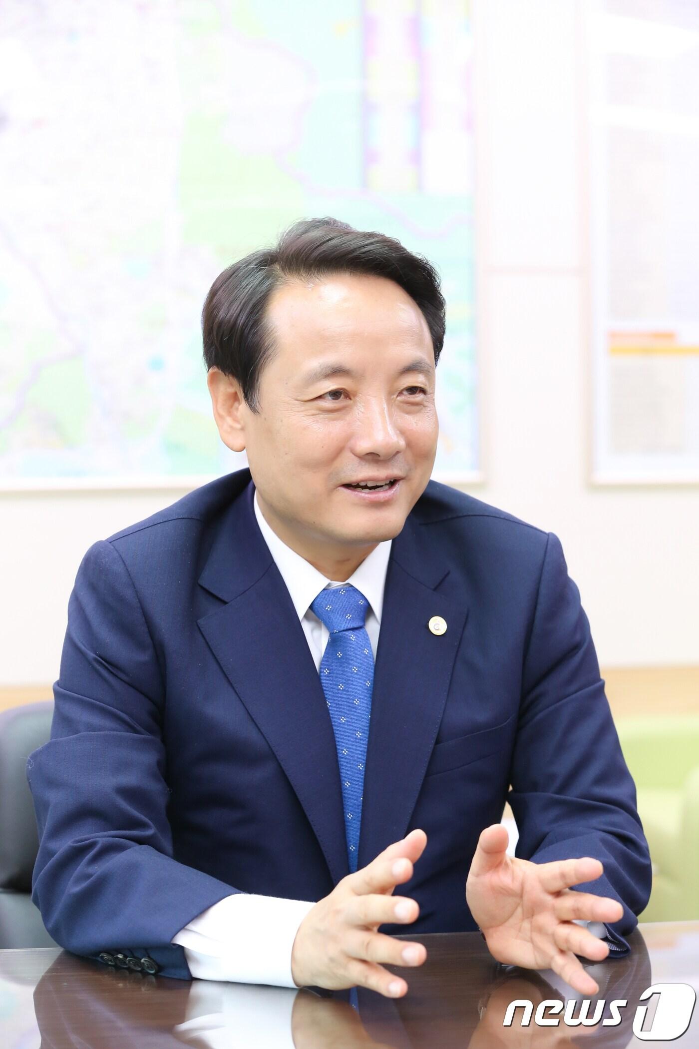본문 이미지 - 임택 광주 동구청장. 2018.12.31/뉴스1 ⓒ News1 전원 기자