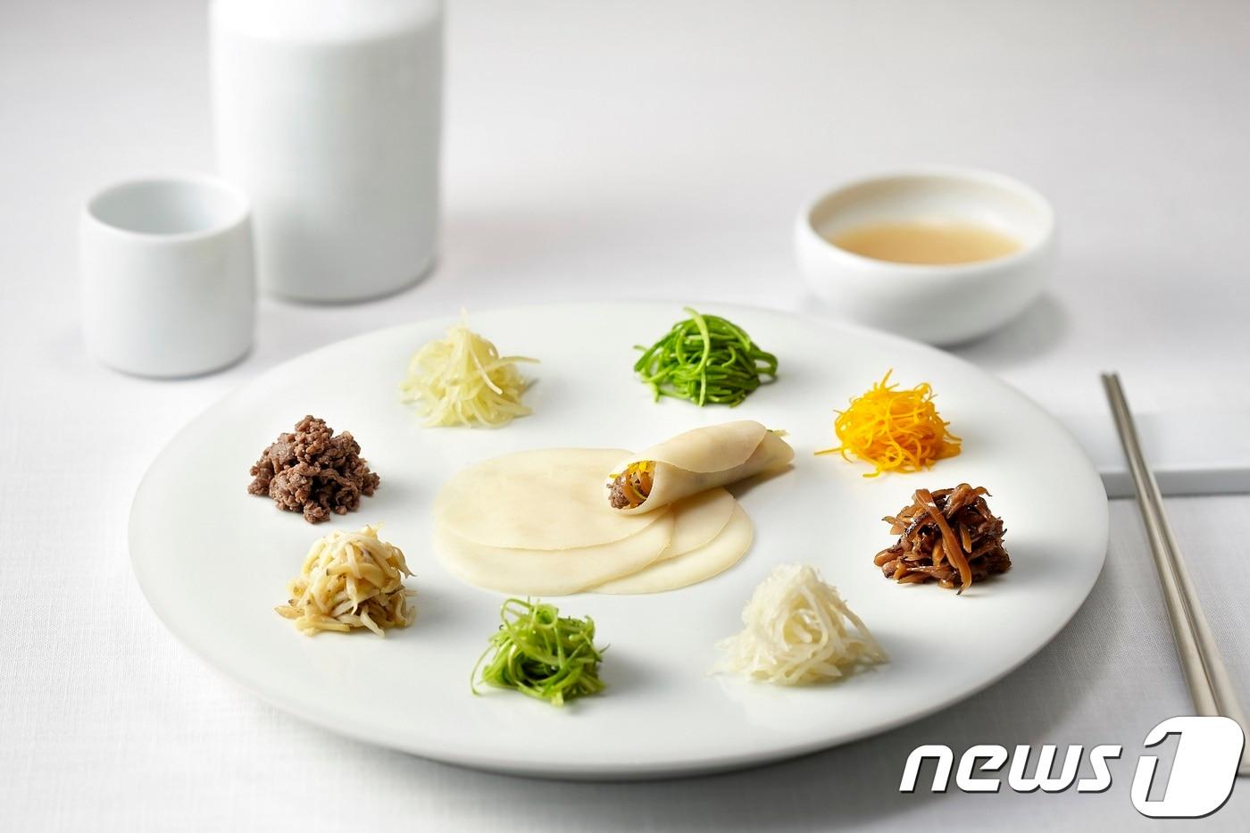 서울신라호텔 한식당 '라연'의 구절판ⓒ News1