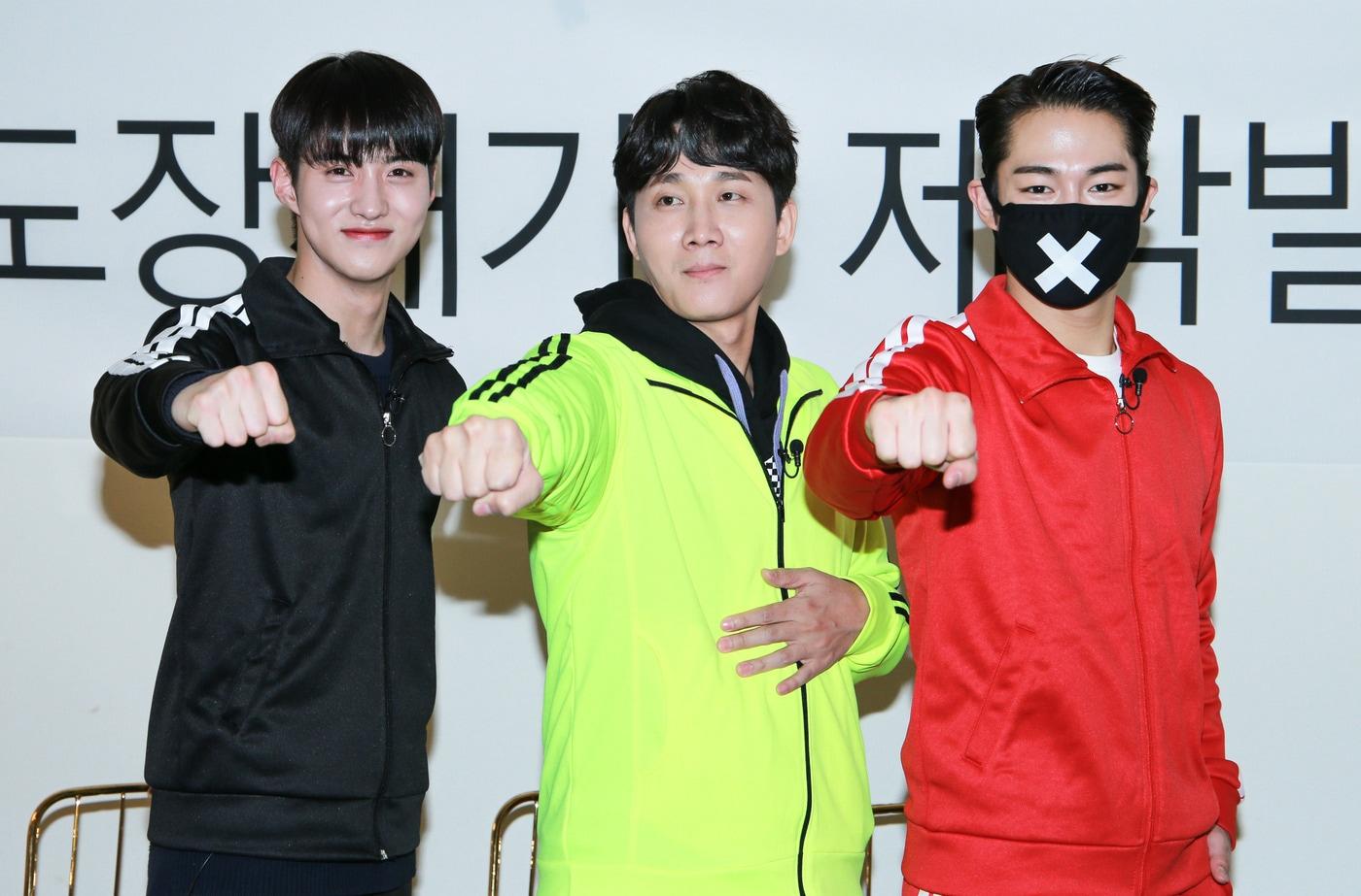 본문 이미지 - ⓒ News1 왼쪽부터 펜타곤 여원, 방송인 이용진, SF9 다원/MBC플러스 유튜브 채널 '올 더 케이팝' 제공