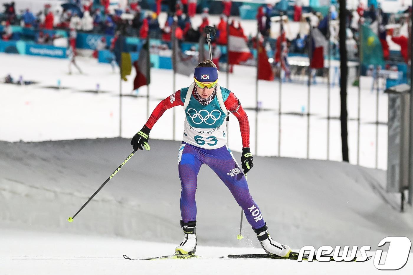 예카테리나 아바쿠모바. 2018.2.10/뉴스1 ⓒ News1 유승관 기자