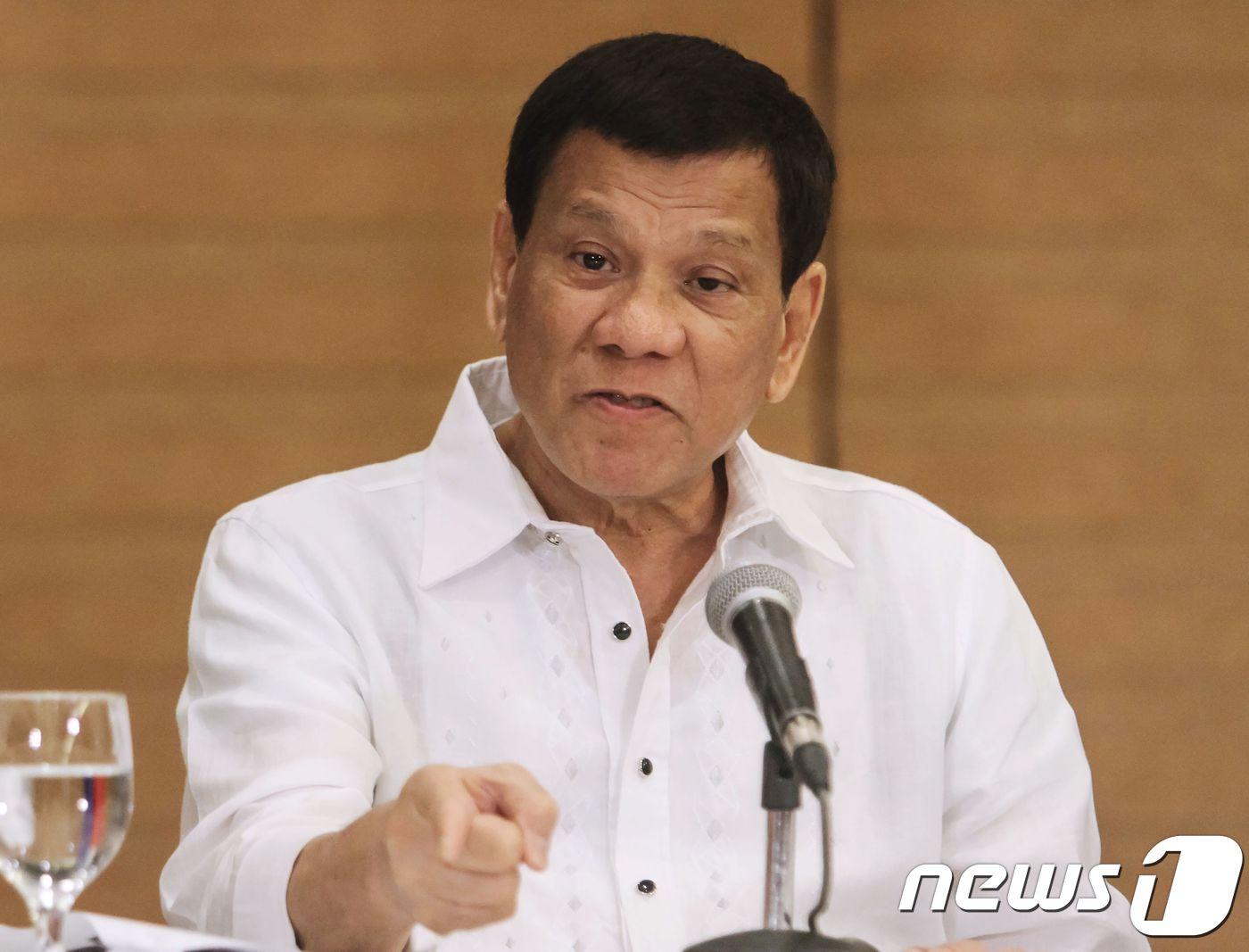 본문 이미지 - 로드리고 두테르테 필리핀 대통령 ⓒ AFP=뉴스1