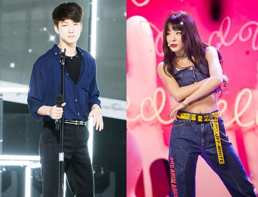 본문 이미지 - ⓒ News1 왼쪽 이승훈, 슬기/SBS 제공