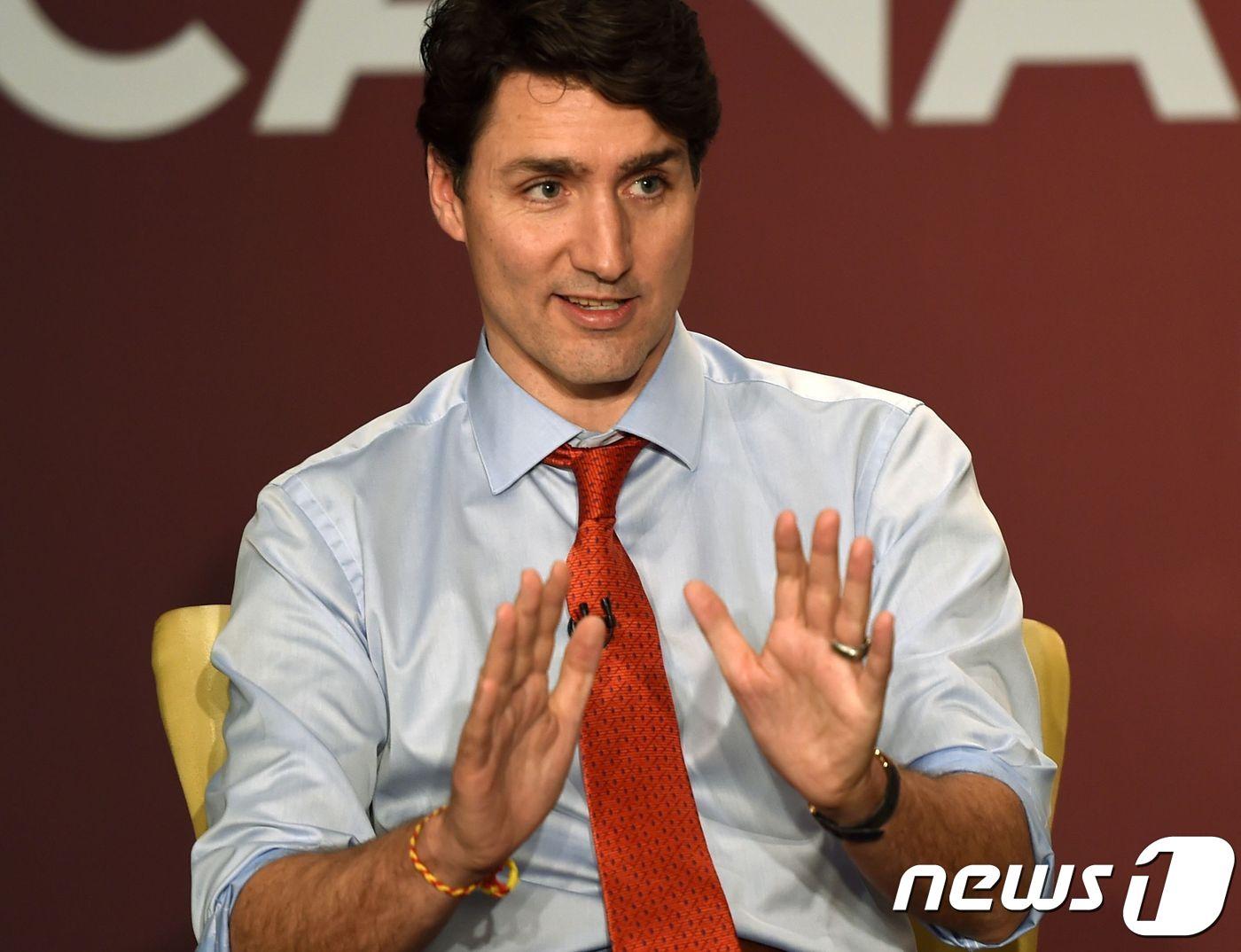 본문 이미지 - 저스틴 트뤼도 캐나다 총리. ⓒ AFP=뉴스1