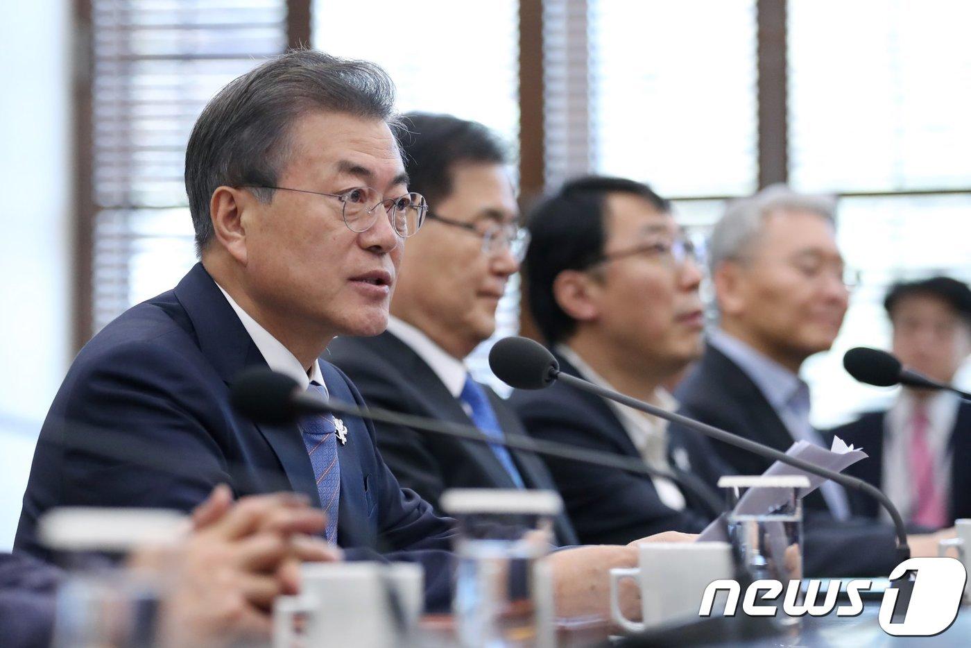 문재인 대통령.(청와대 페이스북) 2018.2.5/뉴스1 ⓒ News1 이광호 기자