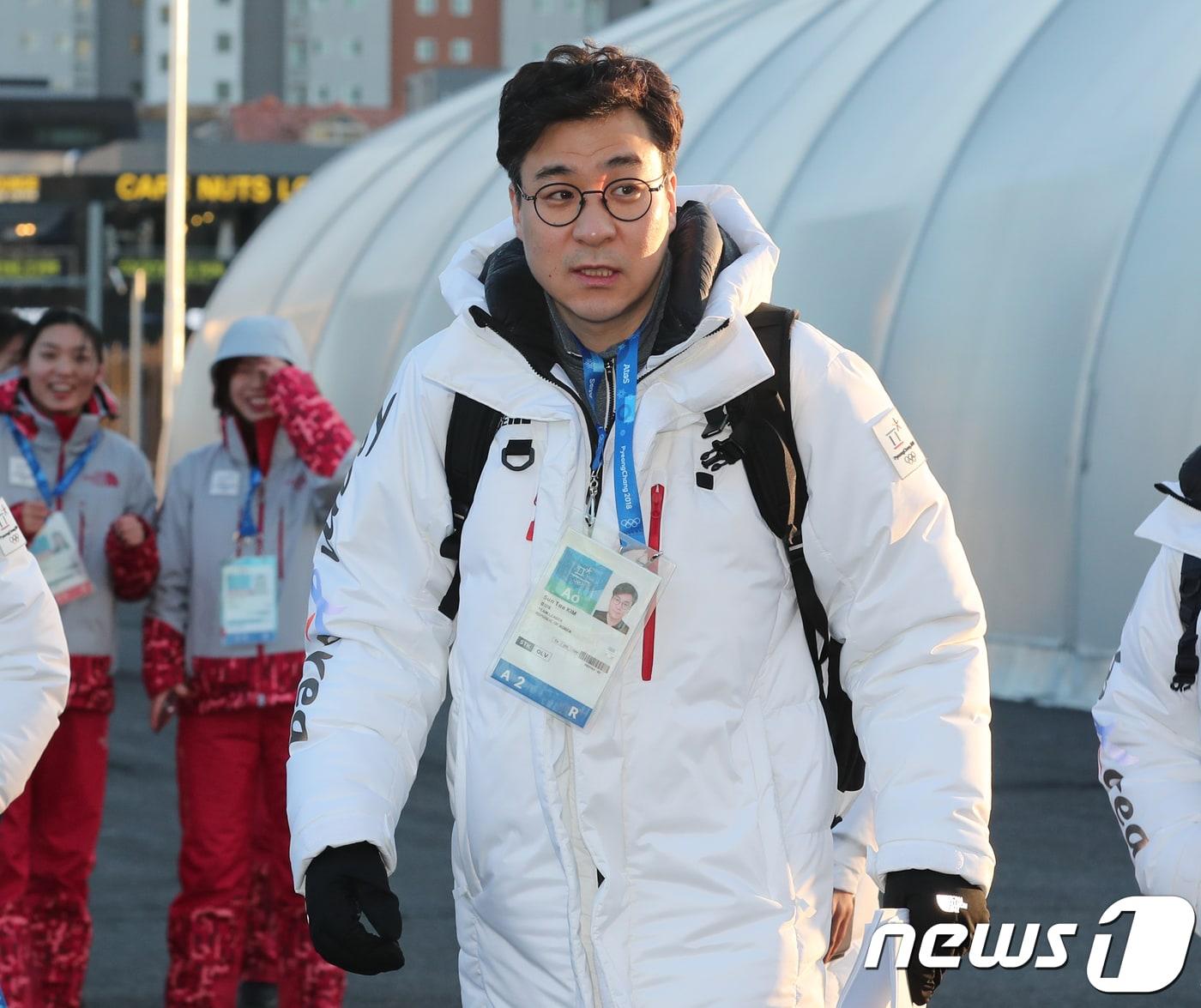 본문 이미지 - 김선태 대한빙상경기연맹  이사. /뉴스1 ⓒ News1 이재명 기자