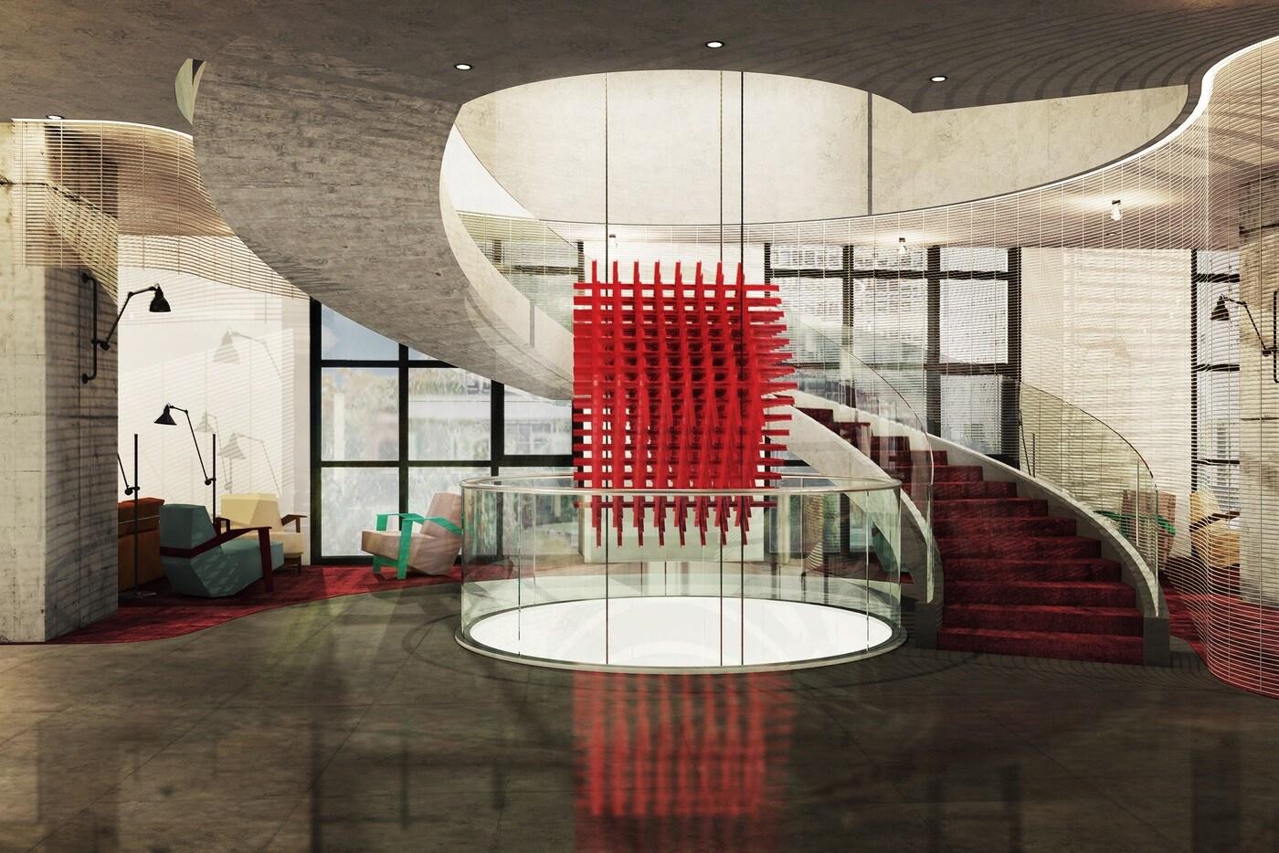 체크인 라운지. 라이즈 오토그래프 컬렉션 제공