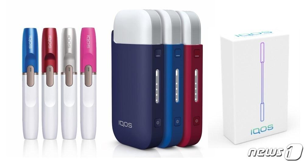 본문 이미지 - 필립모리스의 아이코스 '컬러 홀더 캡', '슬리브'. '클리닝 스틱'. ⓒ News1