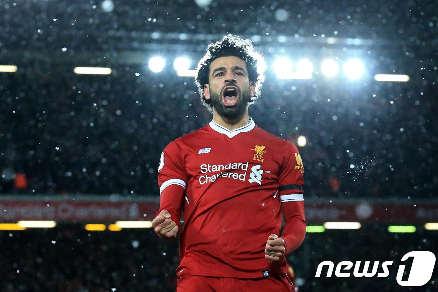 리버풀 이적 첫해 31골을 넣으며 맹활약하고 있는 모하메드 살라(26). /뉴스1 DB ⓒAFP=News1
